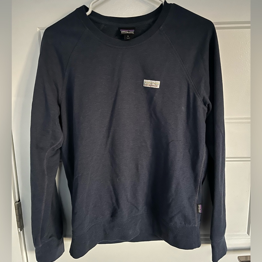 Patagonia organic cotton women’s crewneck lightweight sweatshirt